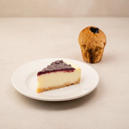 Blueberry Muffin & Cheesecake