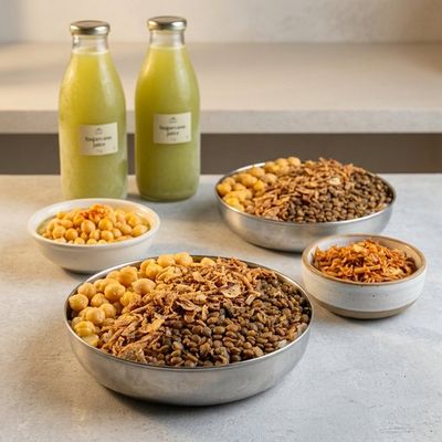 Family Koshary Feast for Four