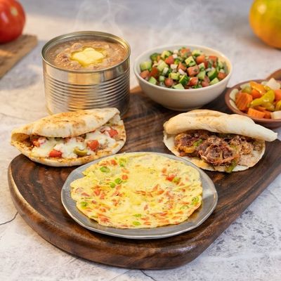 وجبة ساندويتش عائلية لأربعة