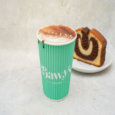 Marble Cake & Hot Chocolate Duo