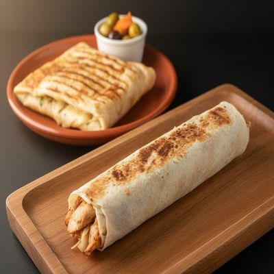 Syrian Hawawshi & Shawarma Pair