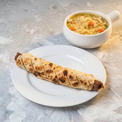 Kofta Sandwich & Soup