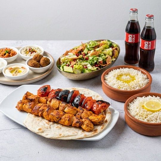 Grilled Chicken Family Feast for 4