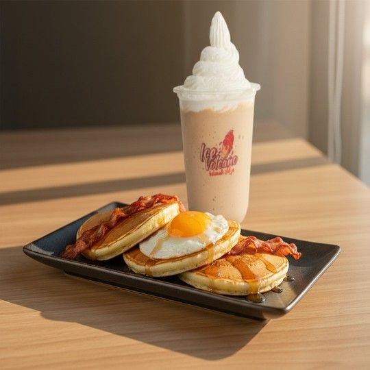 Frappuccino & Pancake Combo