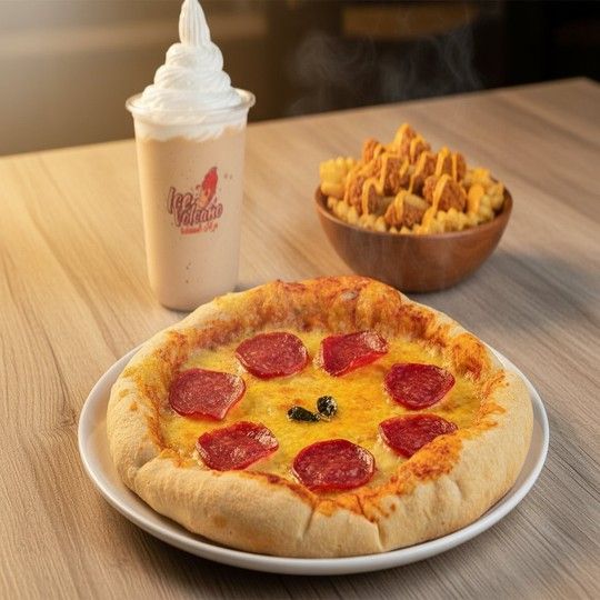 Grilled Chicken Pizza Meal