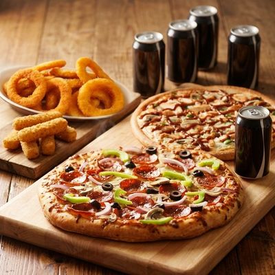 Family Pizza Feast for 4