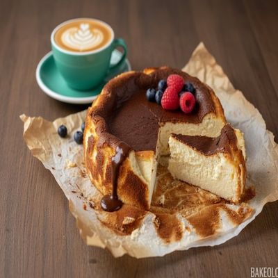 Flat White & Cheesecake Treat