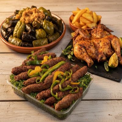 Family Grill & Mahshi Feast for 4