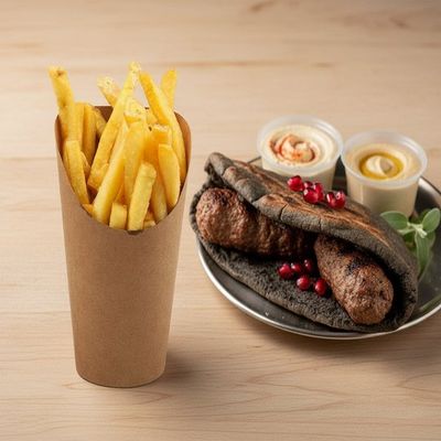 Kofta Sandwich Meal