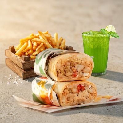 Burrito Chicken Solo Meal