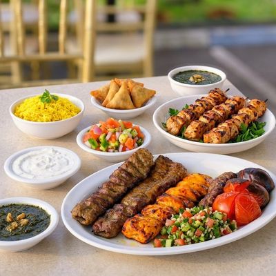 Family Grill Feast for 4
