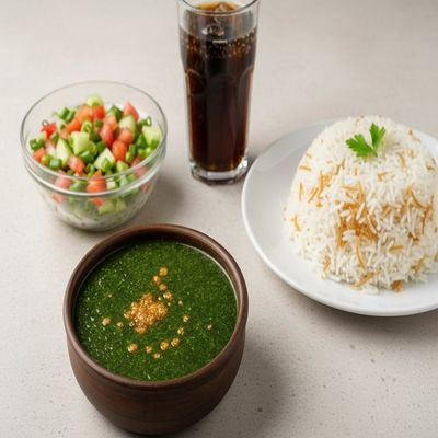 Individual Molokhia Tagine Meal