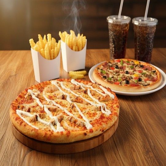 Pizza Feast for 4