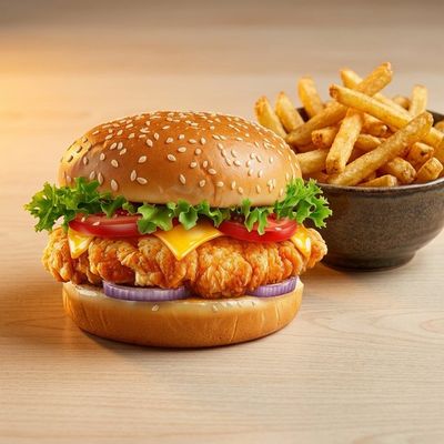 Chicken Burger Meal