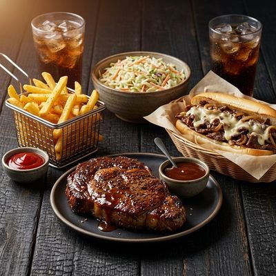 Steak & Philly's Family Feast