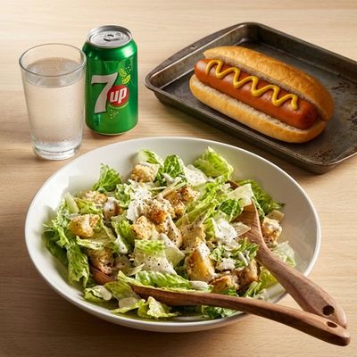 Classic Hot Dog & Salad Combo