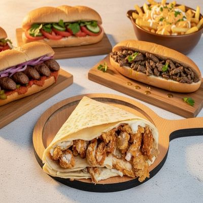 Crispy Crepe Family Feast for 4 People