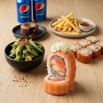 Family Sushi & Roll Feast for 4