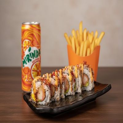 Crispy Lava Roll Solo Meal