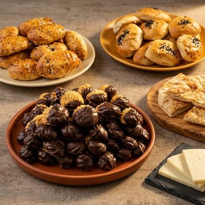 Family Borek & Sweets Feast for 4