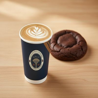 Flat White & Cookie Treat