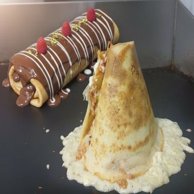 Crepe waffle photo 11