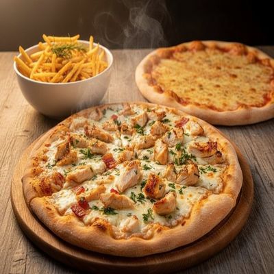 Pizza Duo & Fries