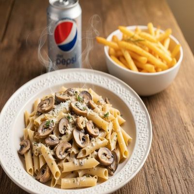 Pasta Truffle Mushroom Meal