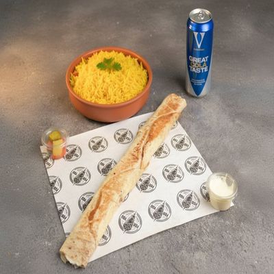 Half meter shawarma meal