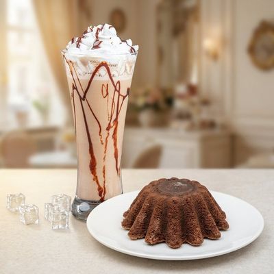 Molten Cake & Chocolate Shake