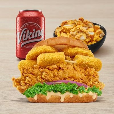 Chicken Viking Sandwich Meal