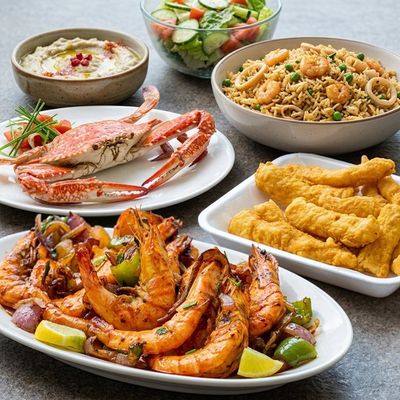 Seafood Family Feast for 4