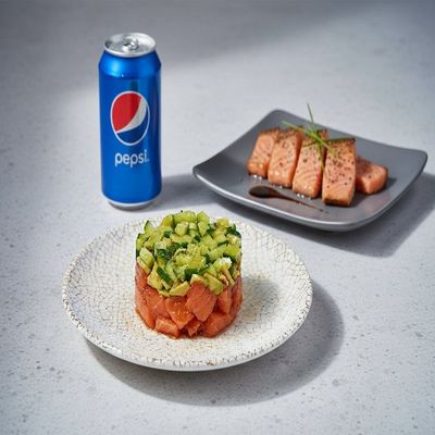 Salmon Tartar & Tataki Combo