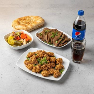 Family Liver & Mokh Feast for 3