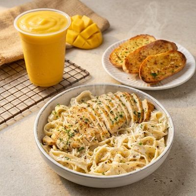 Chicken Alfredo Solo