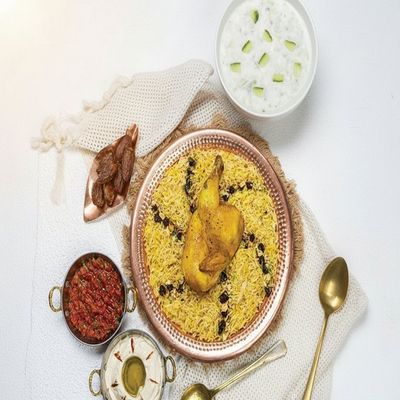 وجبة مندي دجاج