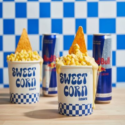 Double Corn Dip & Double Redbull