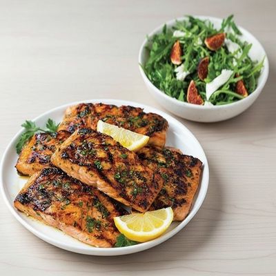 Grilled Salmon & Arugula Combo