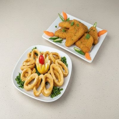 Fried Calamari and Fillet Duo