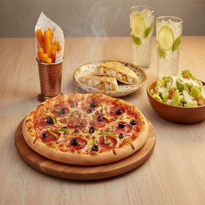 Family Quesadilla & Pizza Feast