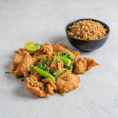 Crispy Chicken & Rice