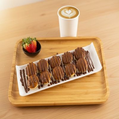 Nutella Pancake & Cappuccino