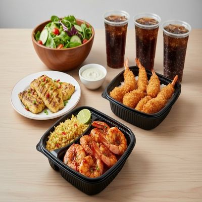 Mixture Shrimp Family Feast for 4