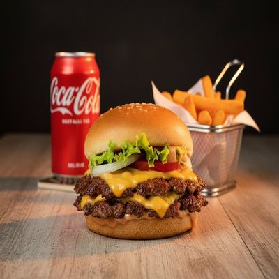Megzz Burger Solo Meal