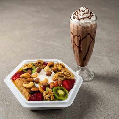 Large Nut Bomb Milkshake Meal