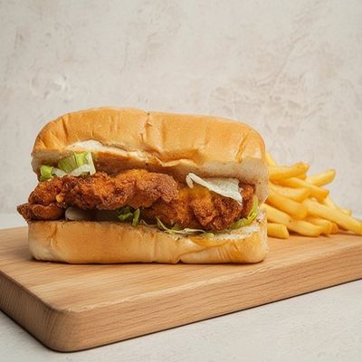 Crispy Sandwich & Potato