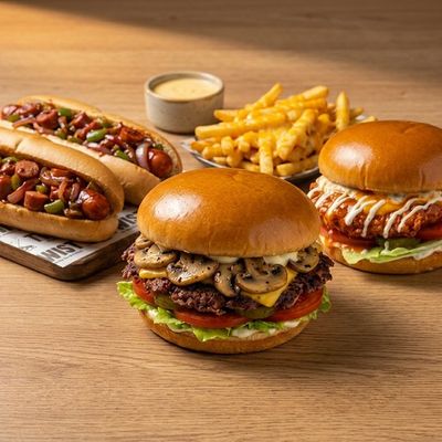 Burger & Hot Dog Family Feast