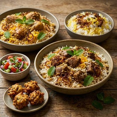 Family Biryani Feast for Four