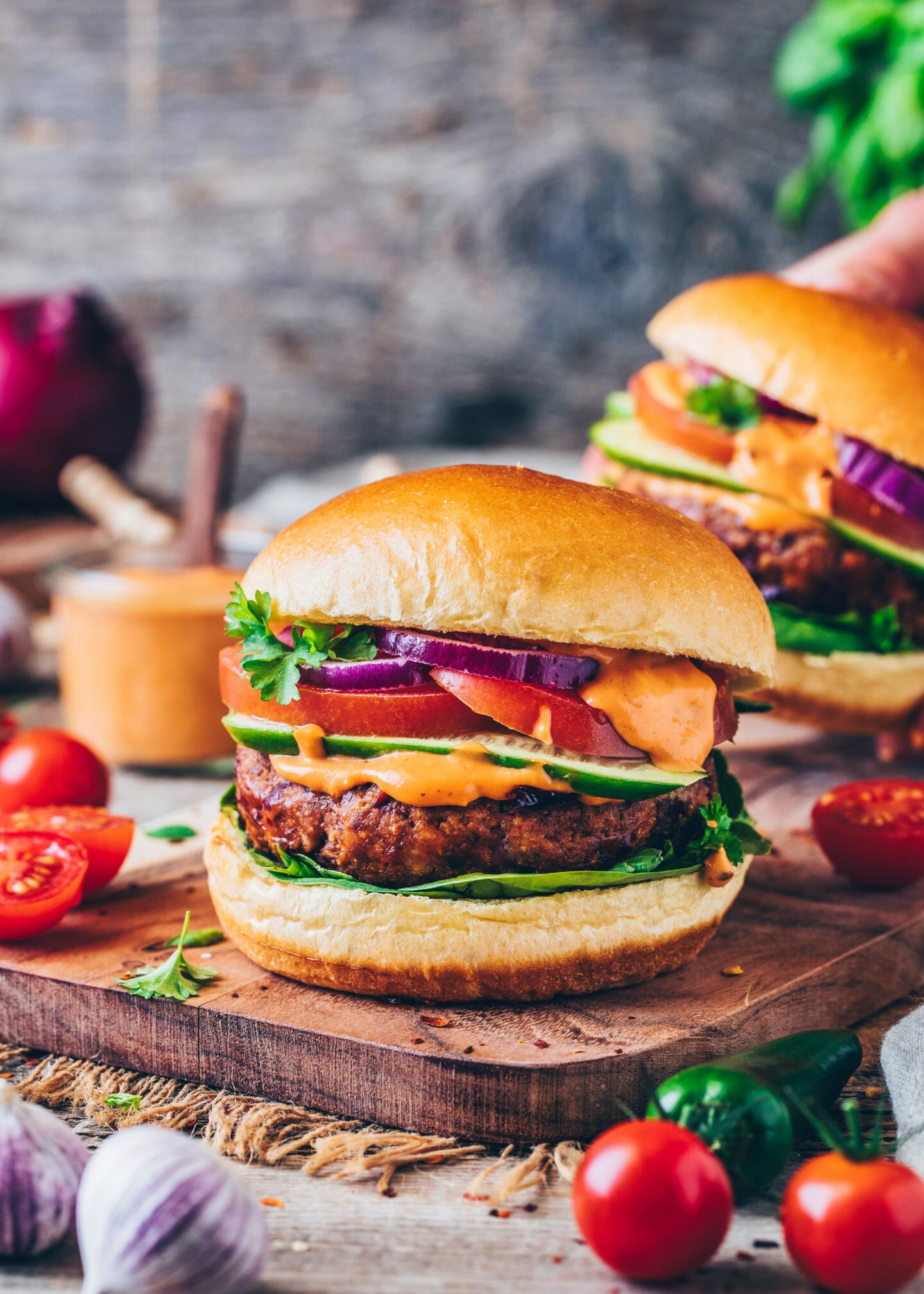 Beef Burger Meal