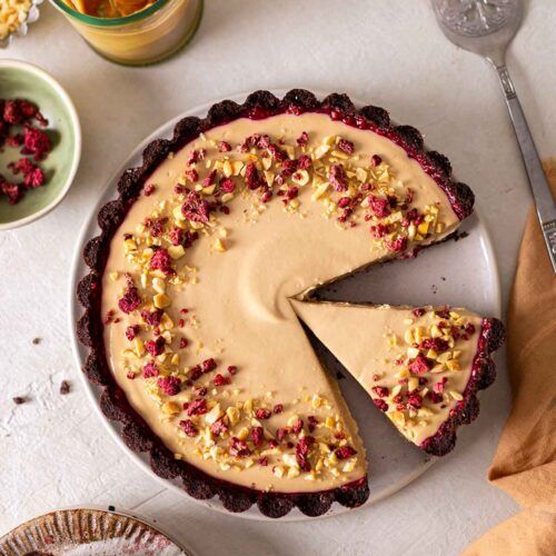 Chocolate With Jam Pie